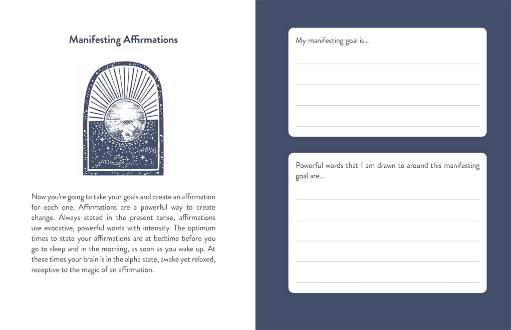 The Manifestation Journal: Achieve Your Potential and Create the Reality You Desire by Gill Thackray