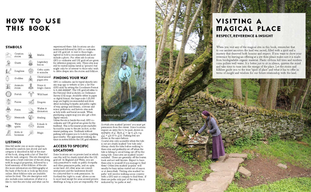 Magical Britain: 650 Enchanted and Mystical Sites by Rob Wildwood