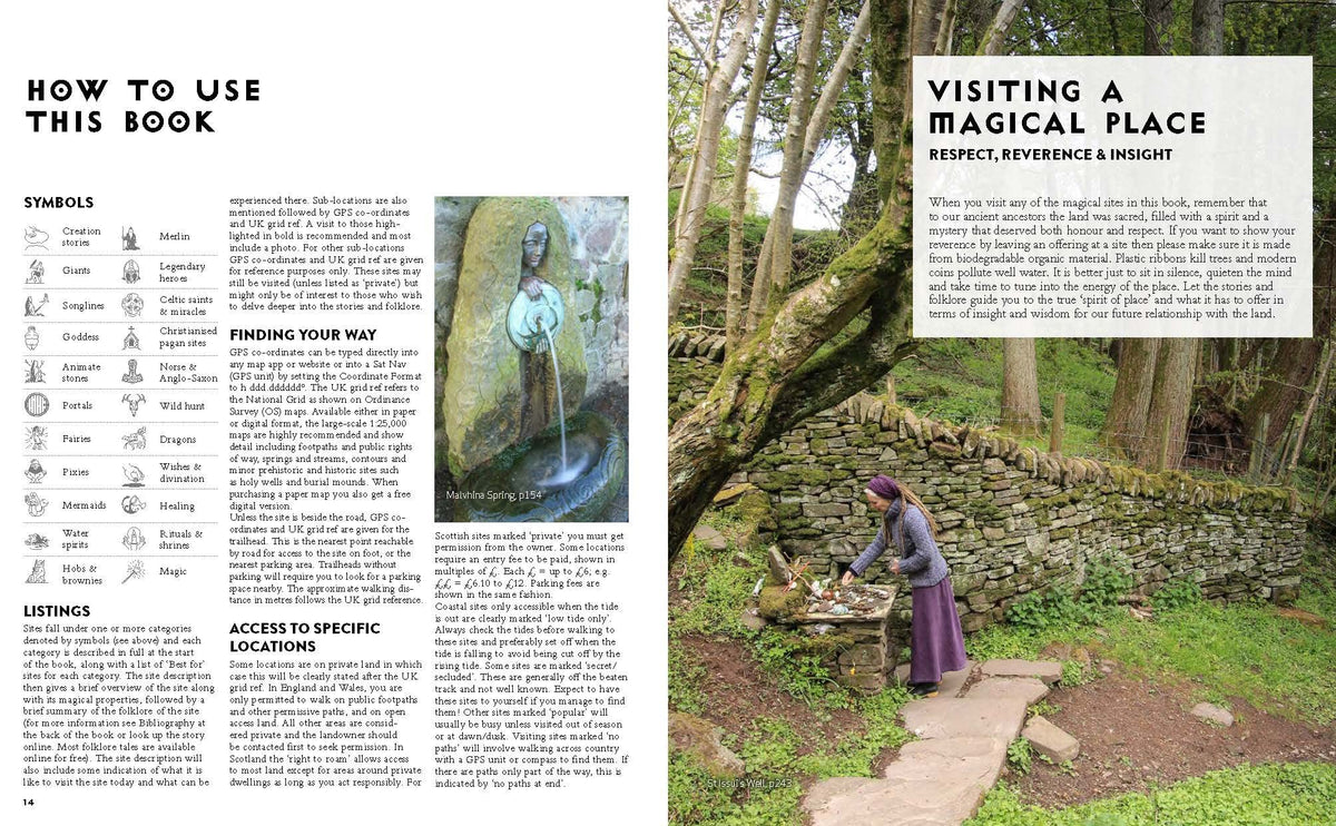 Magical Britain: 650 Enchanted and Mystical Sites by Rob Wildwood