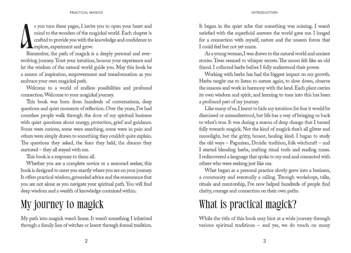 Practical Magick: Guidance, tools, spells by Hazel Cahill