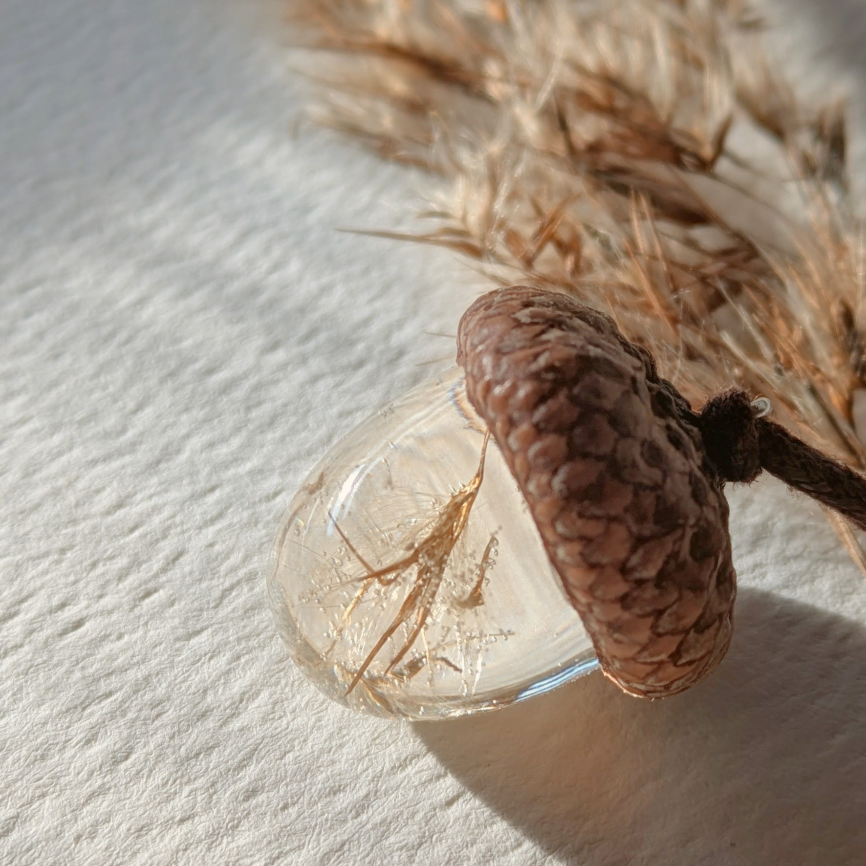 Reed Terrarium Pendant