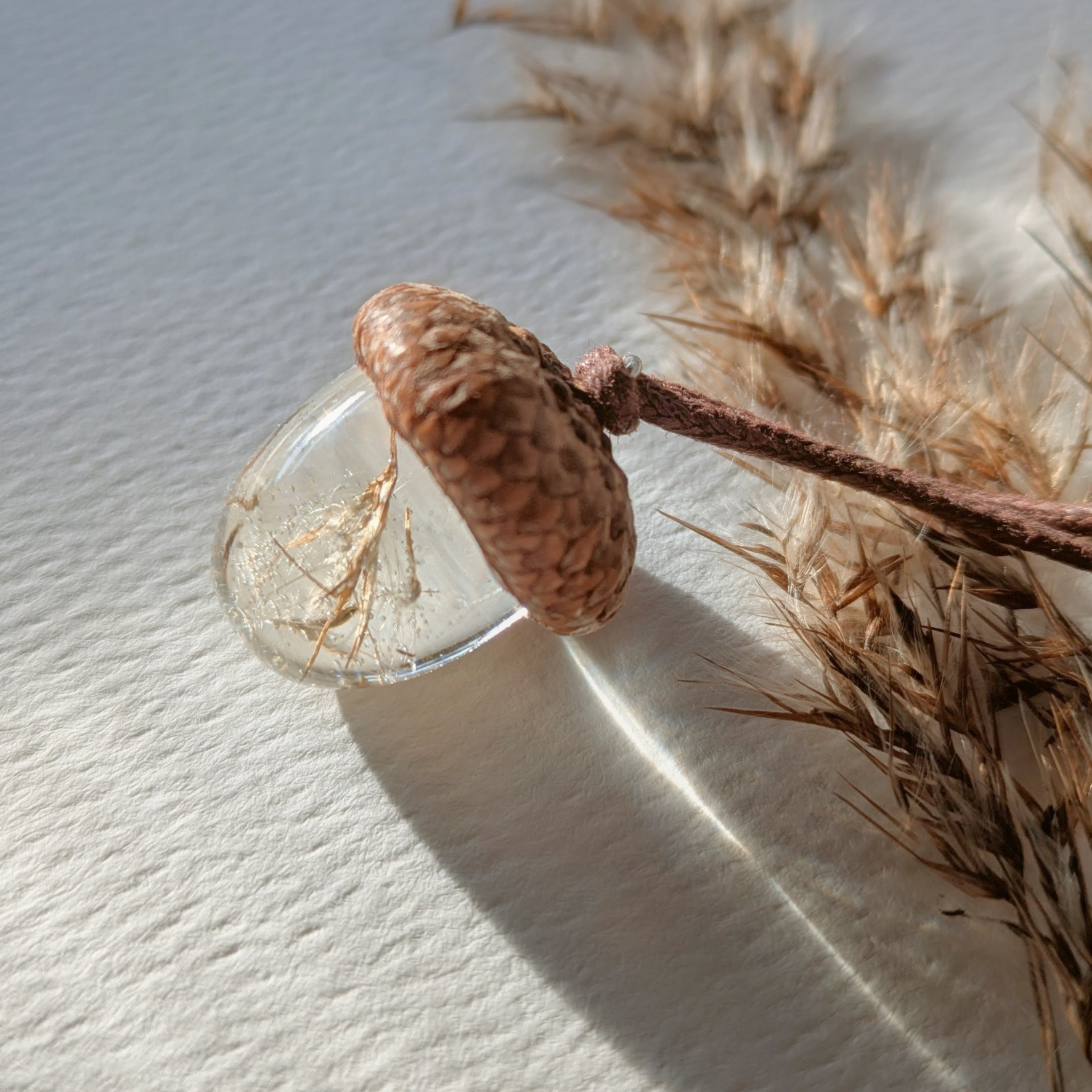Reed Terrarium Pendant