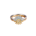 Celestial Sun & Moon Ring Set