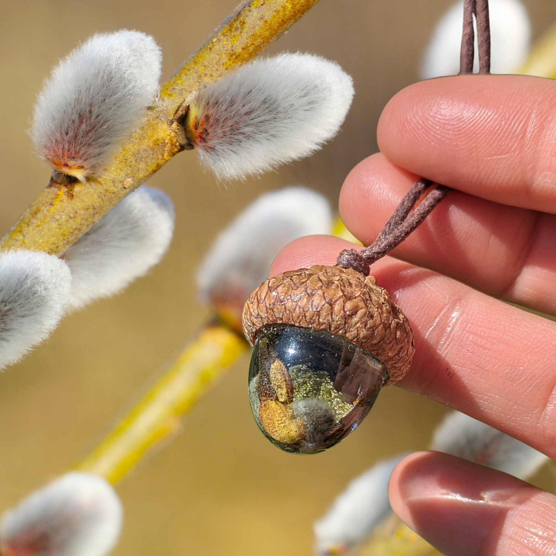 Willow Terrarium Pendant
