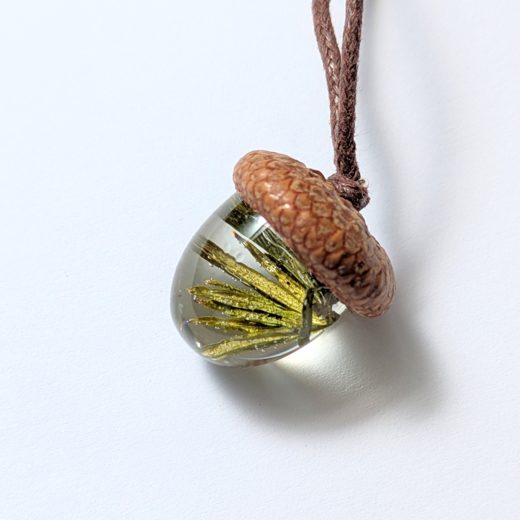 Yew Terrarium Pendant