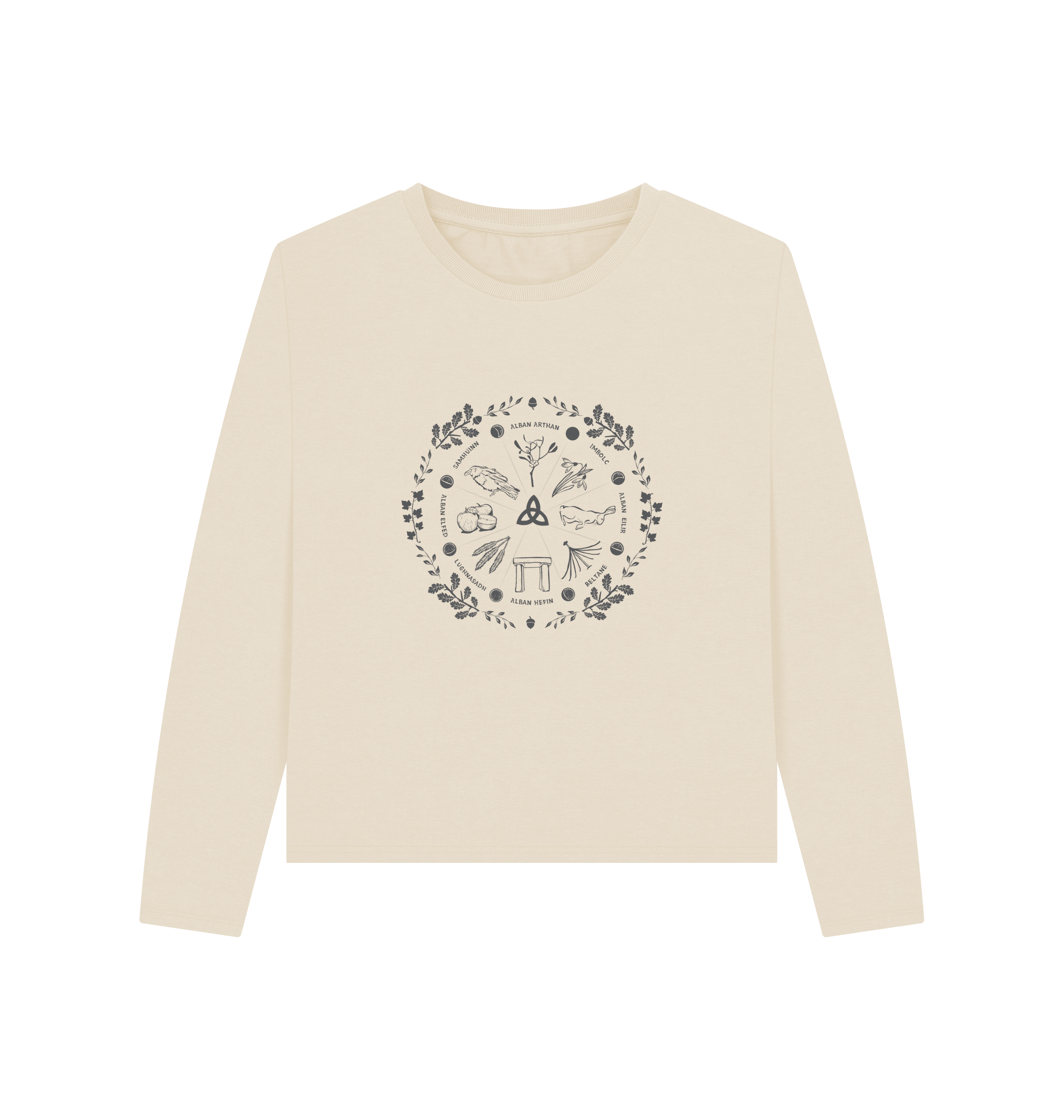 Oat Printed T-shirt Front