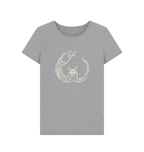 Athletic Grey Printed T-shirt Front