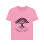 Rose Pink Printed T-shirt Front