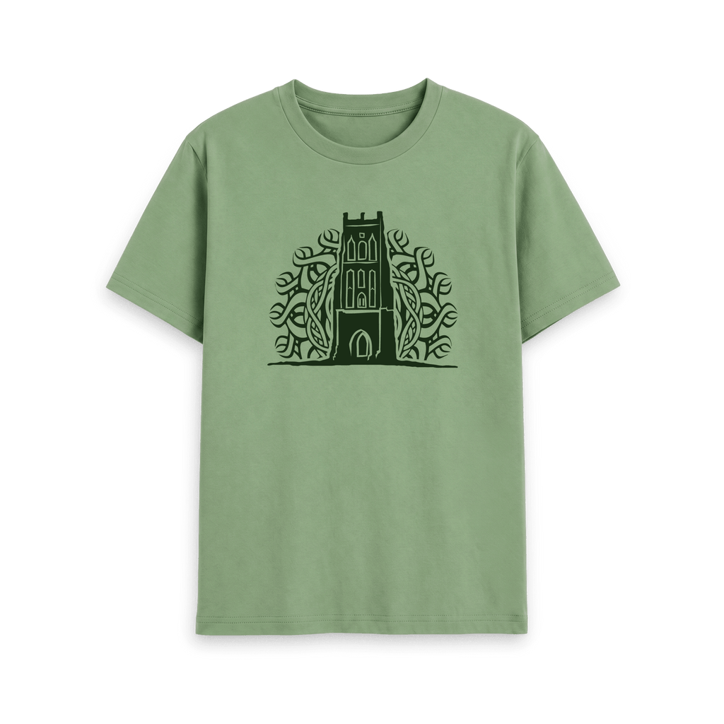 Sage Printed T-shirt Front