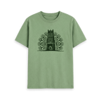Sage Printed T-shirt Front