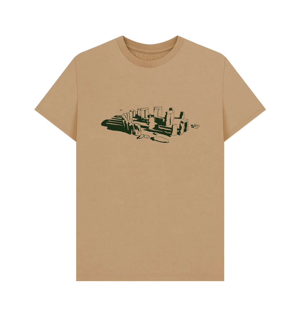 Sand Printed T-shirt Front