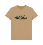 Sand Printed T-shirt Front