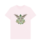 Pink Printed T-shirt Front