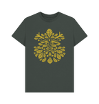 Dark Grey Printed T-shirt Front