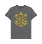 Slate Grey Printed T-shirt Front