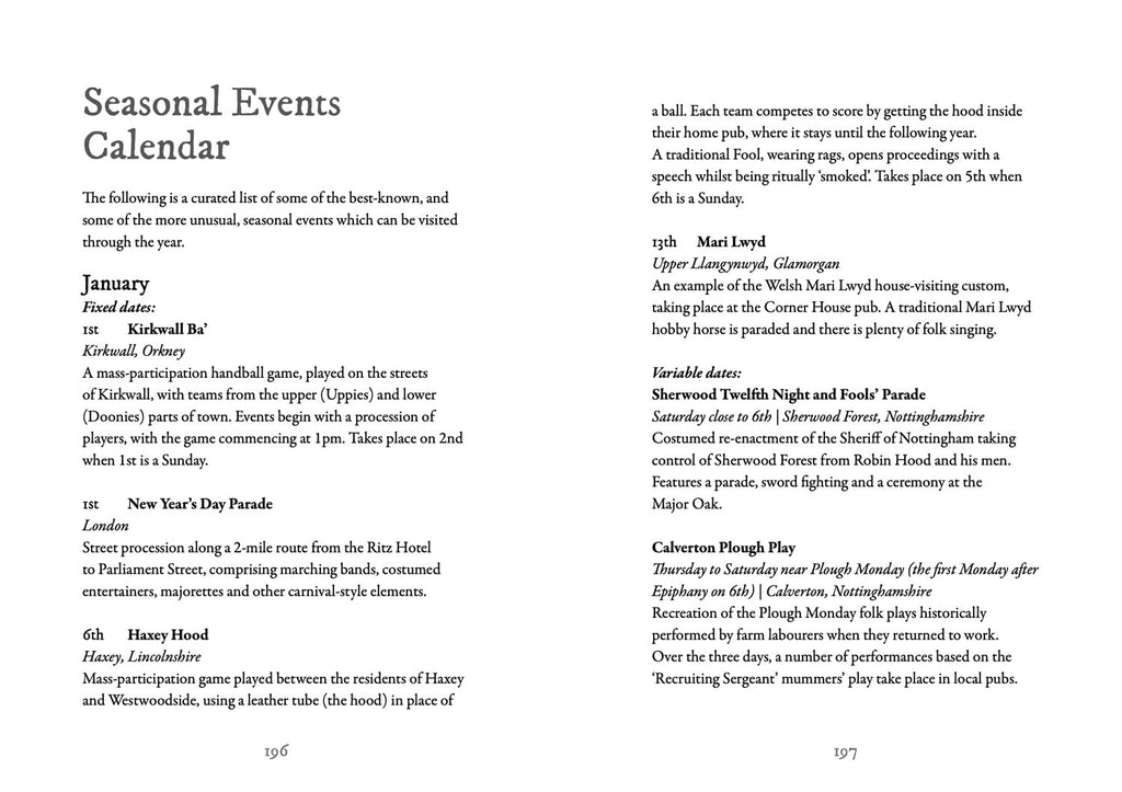 Britain’s Folklore Year: A Seasonal Journey Through Our Customs, Celebrations and Rituals by Mark Norman