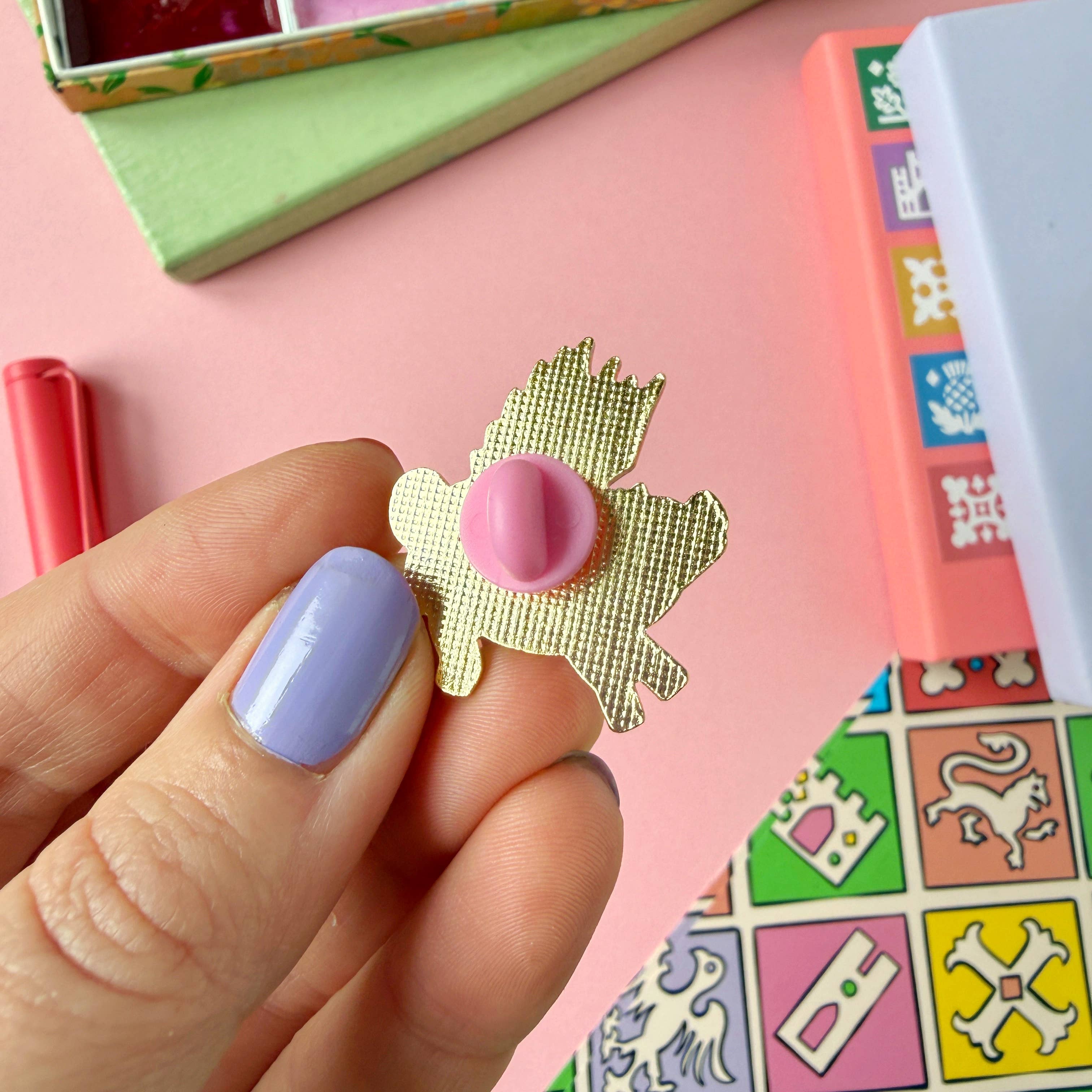 Flying Pig Enamel Pin