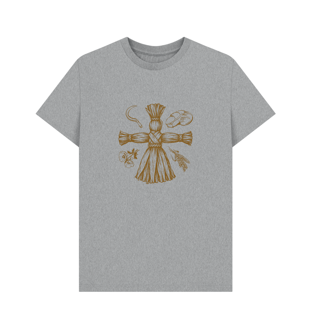 Athletic Grey Printed T-shirt Front