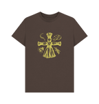 Chocolate Printed T-shirt Front