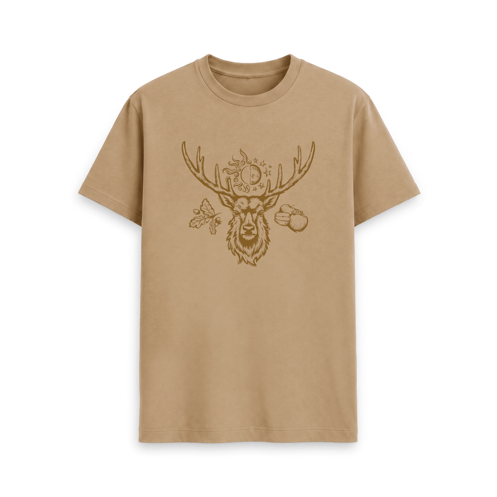 Sand Printed T-shirt Front
