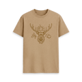 Sand Printed T-shirt Front