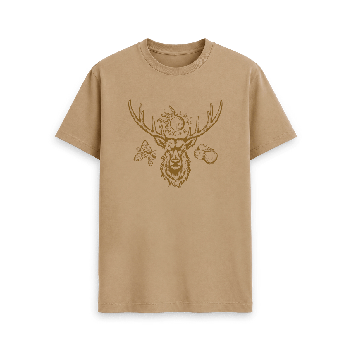 Sand Printed T-shirt Front