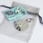Bee Pewter Keyring