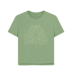 Sage Printed T-shirt Front
