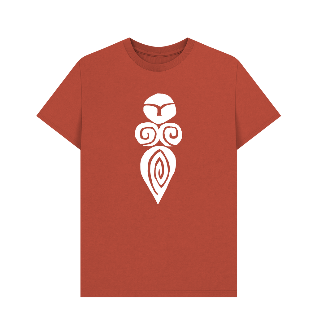 Rust Printed T-shirt Front