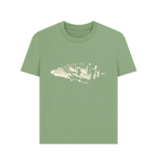 Sage Printed T-shirt Front