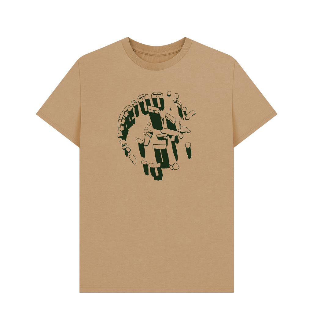 Sand Printed T-shirt Front