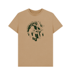 Sand Printed T-shirt Front