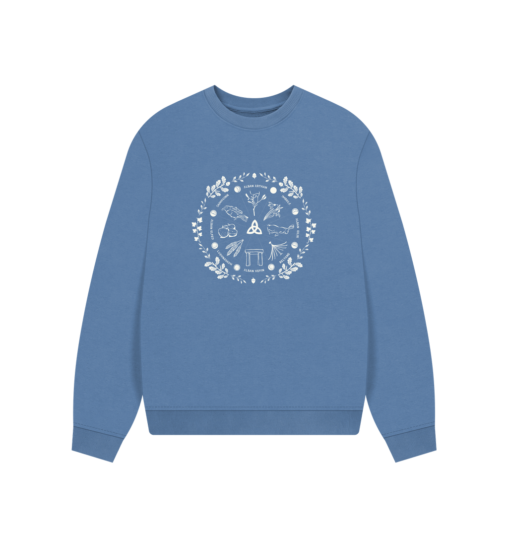 Solent Printed Sweater Front