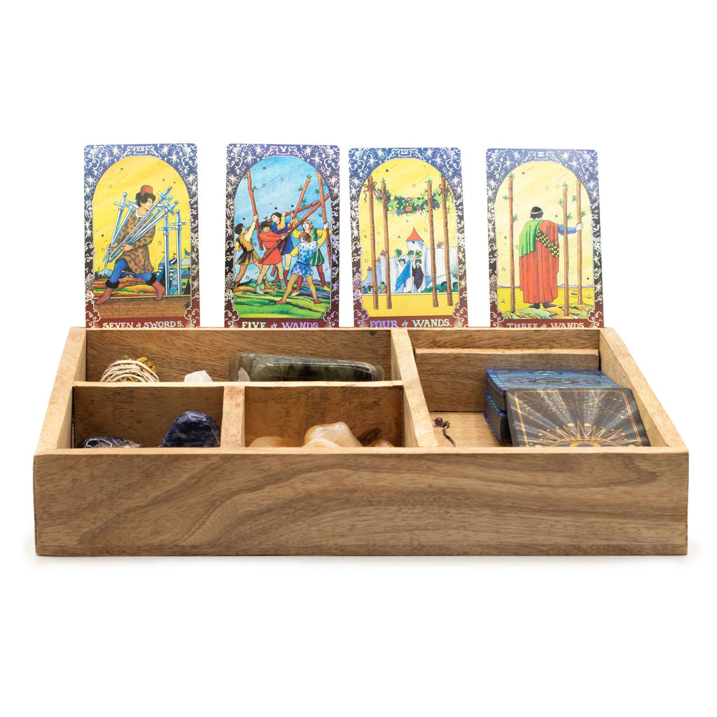 Tarot Card Storage & Reading Box