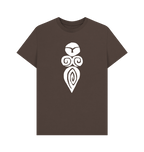 Chocolate Printed T-shirt Front