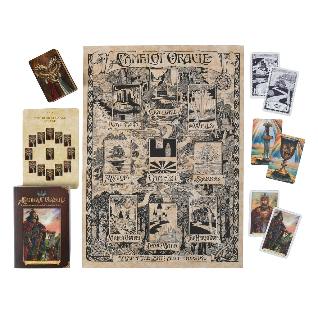 The Camelot Oracle: Search for Guidance from the World of King Arthur by John Matthews & Will Worthington