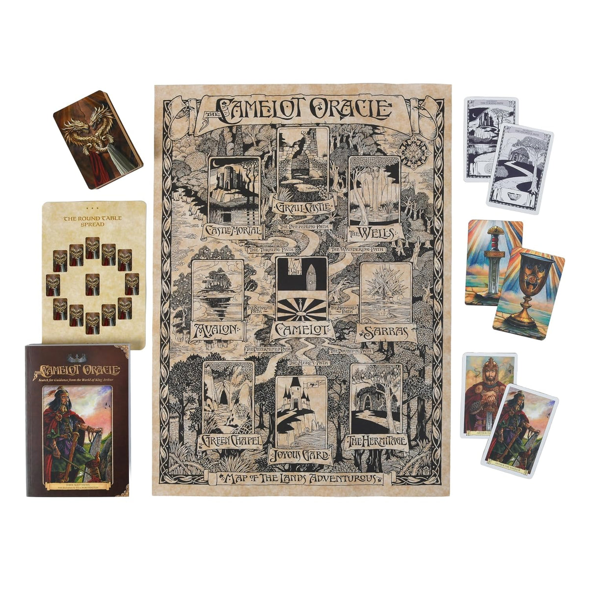 The Camelot Oracle: Search for Guidance from the World of King Arthur by John Matthews & Will Worthington