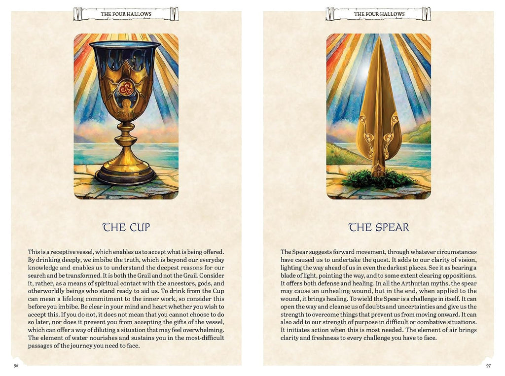 The Camelot Oracle: Search for Guidance from the World of King Arthur by John Matthews & Will Worthington