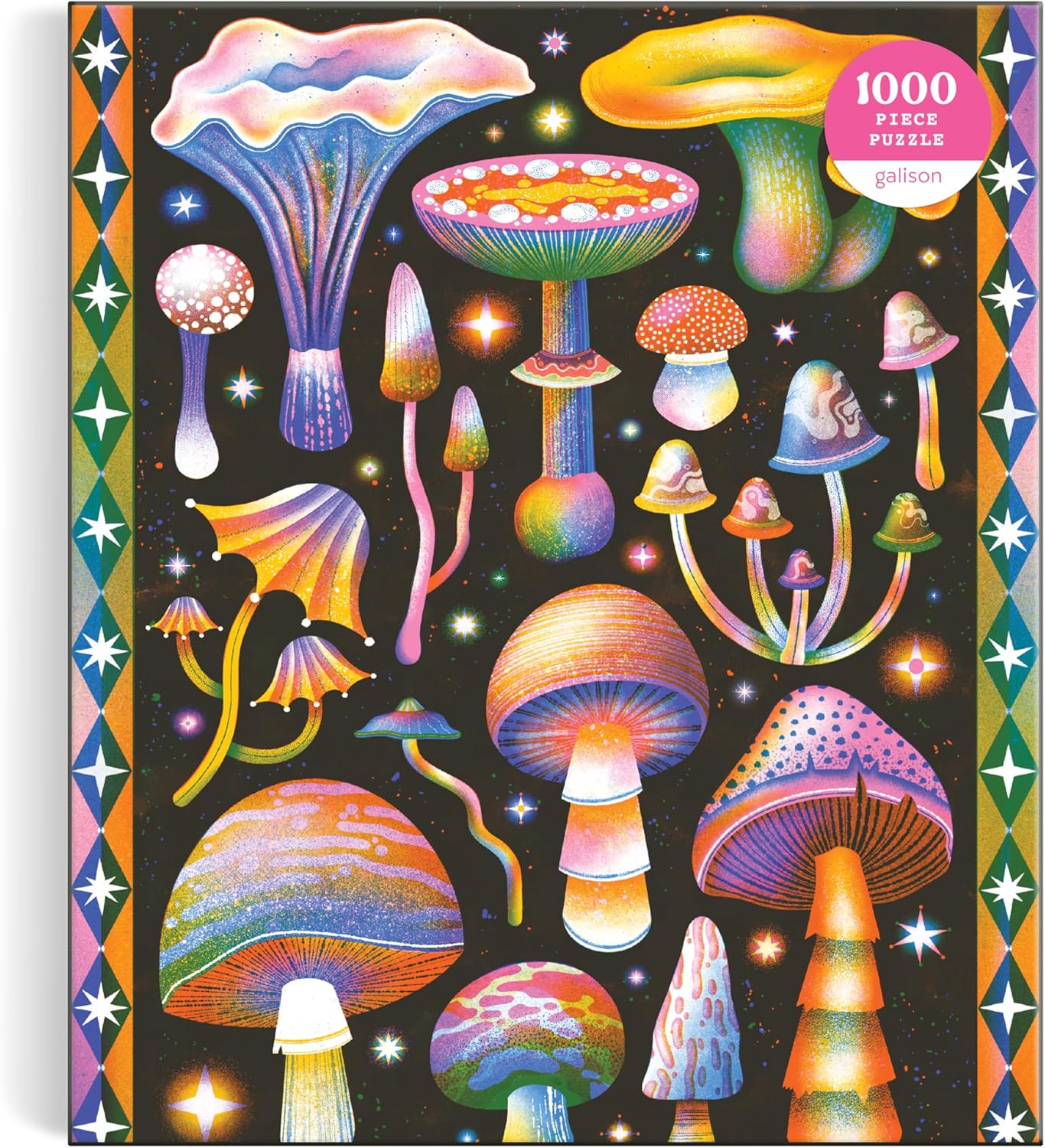 Cosmic Mushrooms 1000 Piece Jigsaw Puzzle