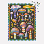 Cosmic Mushrooms 1000 Piece Jigsaw Puzzle by Galison