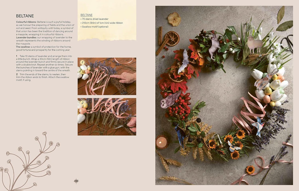 Crafting the Wheel of the Year: 17 Magical Projects to Honour Nature’s Seasons by Claire Gelder & Deb Bowen