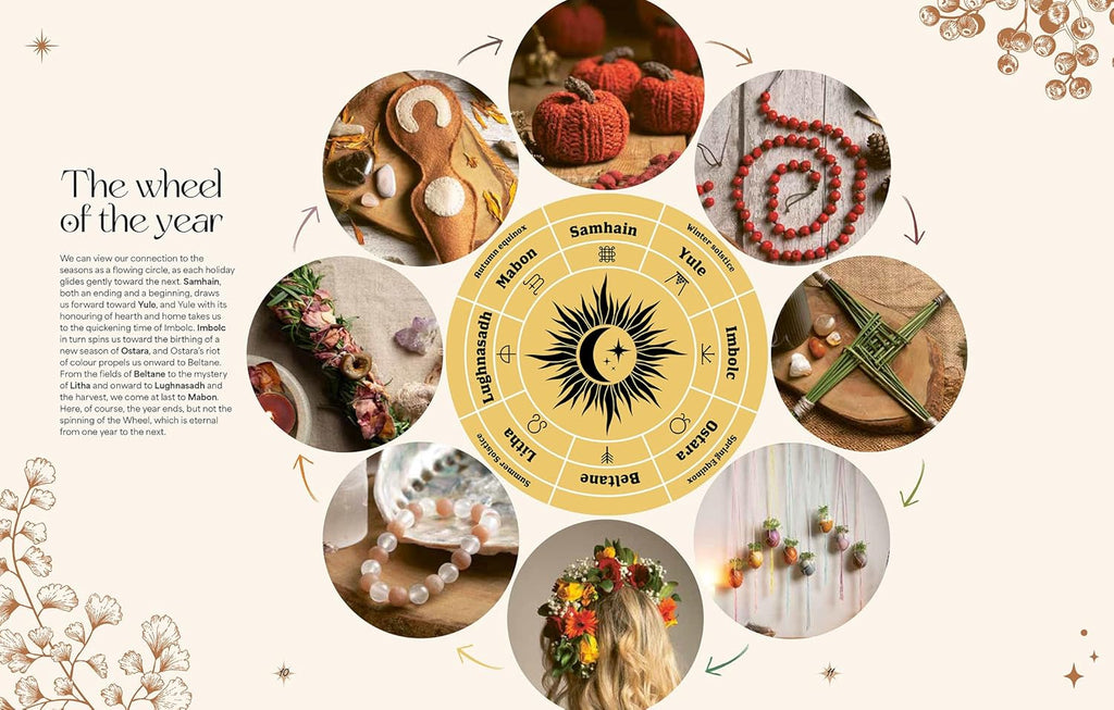 Crafting the Wheel of the Year: 17 Magical Projects to Honour Nature’s Seasons by Claire Gelder & Deb Bowen