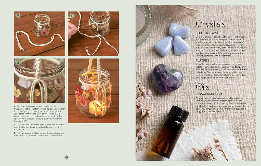 Crafting the Wheel of the Year: 17 Magical Projects to Honour Nature’s Seasons by Claire Gelder & Deb Bowen