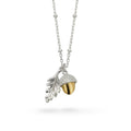 Acorn & Oak Leaf Charm Pendant