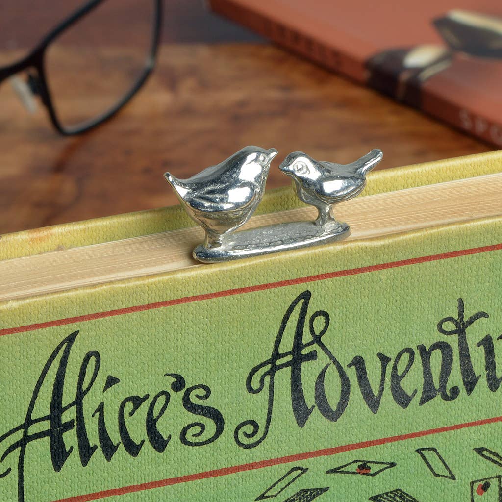 Wren & Robin Pewter Bookmark