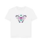 White Printed T-shirt Front