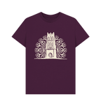 Purple Printed T-shirt Front