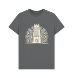 Slate Grey Printed T-shirt Front