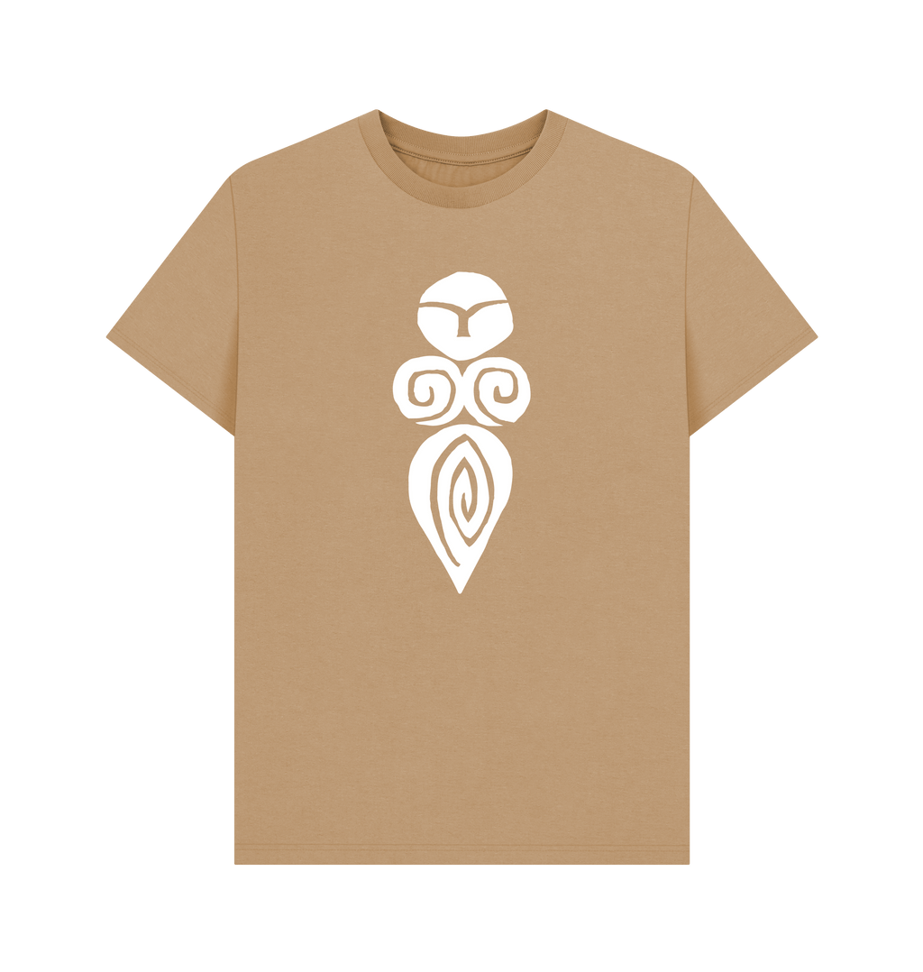 Sand Printed T-shirt Front