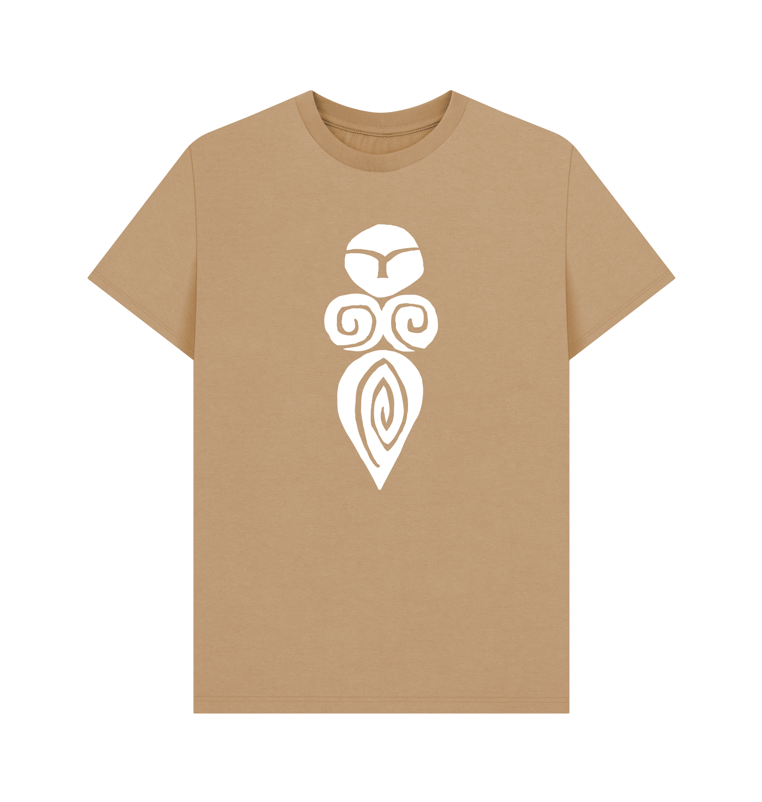 Sand Printed T-shirt Front